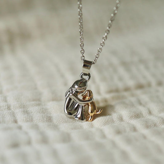 Dog Hug Pendant